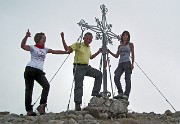 Sul CORNO STELLA (2620 m) con gli stambecchI l’8 agosto 2014